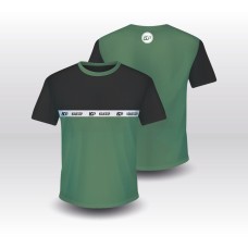 Maillots haut simple vert et noir